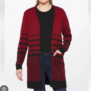 Fortune + Ivy Layla Open Cardigan Sweater